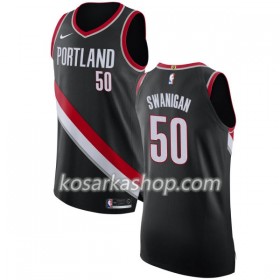 Dres Portland Trail Blazers Caleb Swanigan 50 Nike 2017-18 Crna Swingman